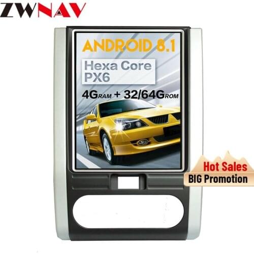 Tesla style Android 8.1 big screen Car multimedia player For NISSAN X-TRAIL Qashqai 2007+ Auto Audio Video Radio Stereo GPS Navi