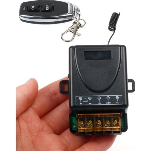 433MHz 220V 30A Relay Wireless RF Remote Control Switch 1CH Remote Transmitter New