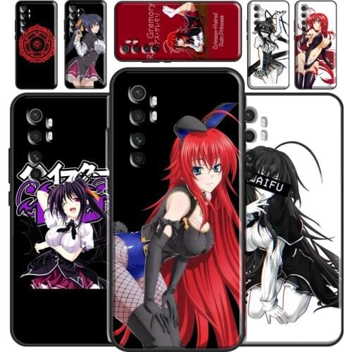 Akeno Rias Gremory High School Dxd Case For POCO X3 Pro M3 F3 Cover For Xiaomi Mi 10T Pro 11 Ultra A3 9 10 Mi Note 10 Lite