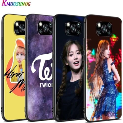 Twice Mina Momo Kpop For Xiaomi Poco X3 NFC M2 X2 F2 F3 C3 M3 F1 Pro Mi Play Mix 3 A3 A2 A1 6 5 Lite Soft Phone Case