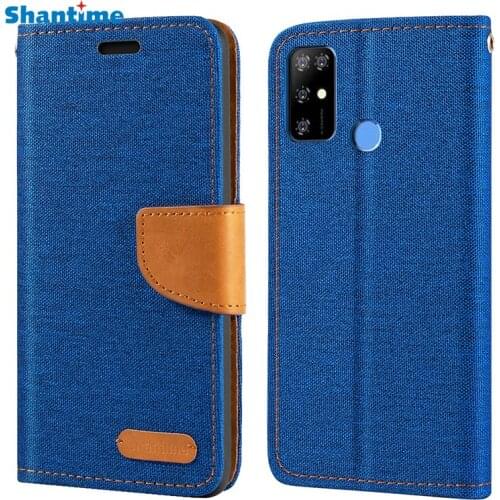 Oxford Leather Wallet Case For Doogee X96 Pro With TPU Soft Back Cover Magnet Flip Case For Doogee X96