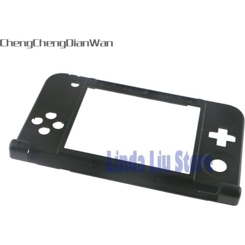 ChengChengDianWan 10pcs/lot HOT Sale Black Replacement Housing shell Middle Frame For 3DSXL 3ds xl 3dsll