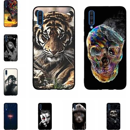 For Samsung Galaxy A50 Case Soft Silicon Ultra Thin TPU Paint Back Case Cover For Samsung A50 Phone Case Coque Funda Capa Shells