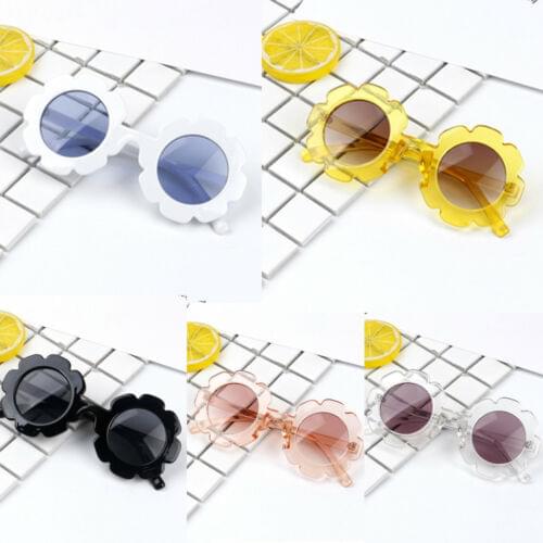 6 Colors Plastic Frame Goggles Toddler Kids Eyeglasses Baby Children Sunglasses UV400 Toddler Girls Outdoor Glasses