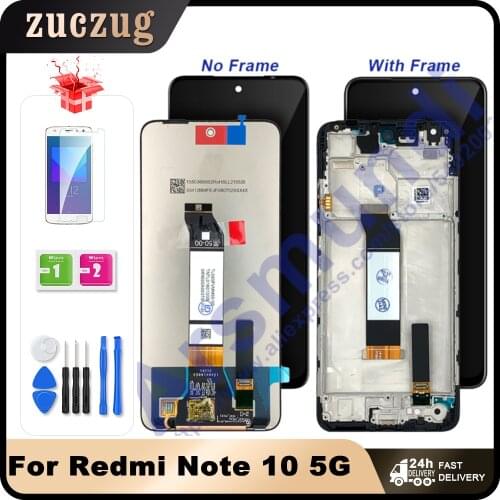 6.5" Original For Xiaomi Redmi Note 10 5G M2103K19G LCD Display Touch Screen Digitizer Assembly For Redmi Note10 5G