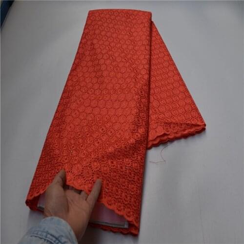 Swiss lace fabric 2021 heavy beaded embroidery African lace fabrics 100% cotton fabric Swiss voile lace in Switzerland CLP-887