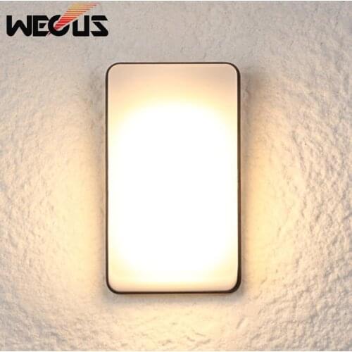 Outdoor lighting waterproof creative buitenverlichting momdern dustproof wall light balcony countyard lamp residential villa bra