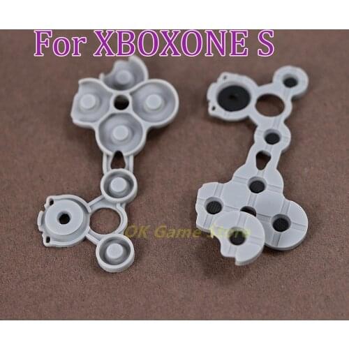 300pcs OEM Silicon Conductive Rubber Button For Xbox One S / Slim Controller Contact Key Button Pads For Xbox one slim S Gamepad