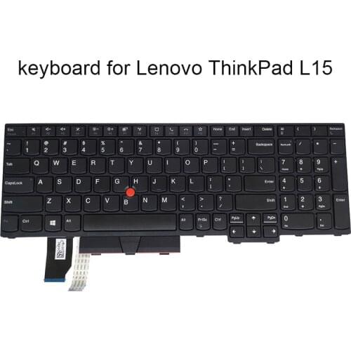US English computer keyboard pc laptop parts replacement keyboards for lenovo ThinkPad L15 Gen 1 2 2020 L15NBL-105US 5N20W68109