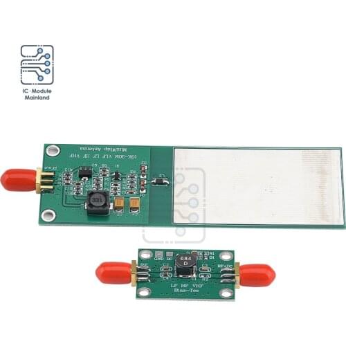 DC9-15V Mini-Whip Shortwave Active Antenna 10kHz - 30MHz Medium Shortwave SDR Antenna Mf / Hf / Vhf for RTL-SDR Receiver