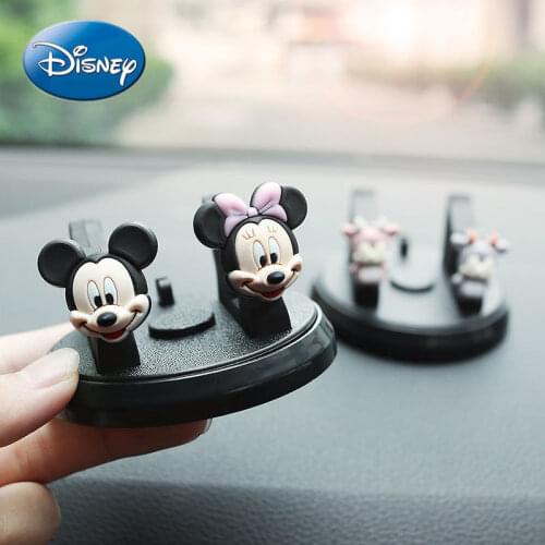 Disney cute Mickey Mouse car phone holder central control multifunctional car fixed navigation support frame universal