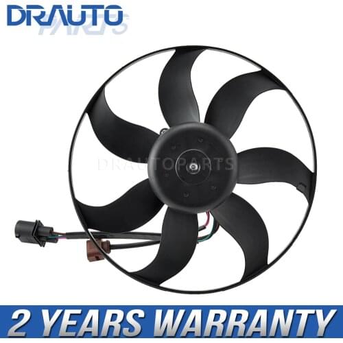 Left Main Engine Cooling Fan Motor 1TD 959 455 1K0 959 455 P 1K0959455P For VW Golf Jetta Passat CC