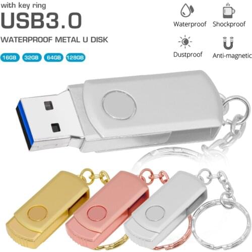 Pen drive usb 3.0 128GB 64GB 32GB 16GB 8GB usb flash drives usb stick pendrive cle usb customize logo