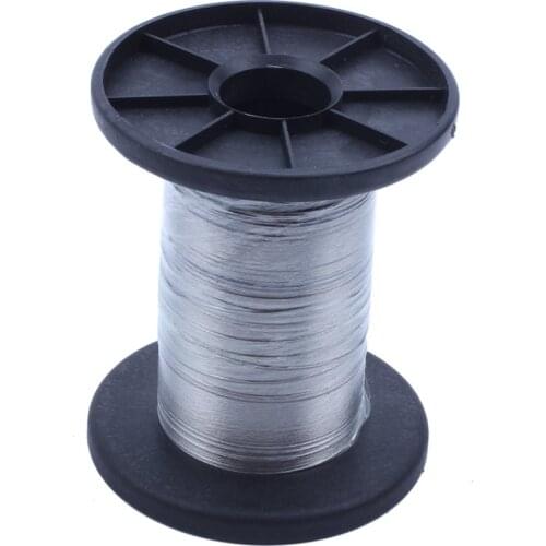 Hot 30M Stainless Steel Wire Roll Single Bright Hard Wire Cable 0.m