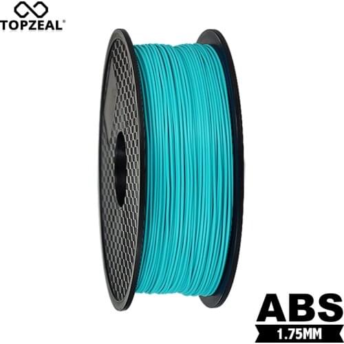 TOPZEAL Cyan Color HOT 3D Printer 1KG Printing Filament 1.75mm ABS,1 Roll