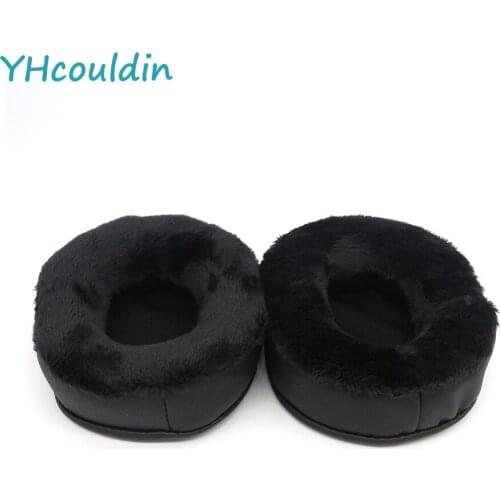 YHcouldin Velvet Ear Pads For Audio Technica ATH MSR7B ATH-MSR7B Headphone Replacement Parts Ear Cushions