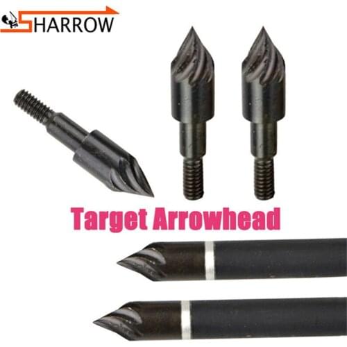 50/100pcs 100grain Broadhead Arrowhead Insert Target Rotation Arrow Point Tips For Hunting Sports Shooting Archery Accessories