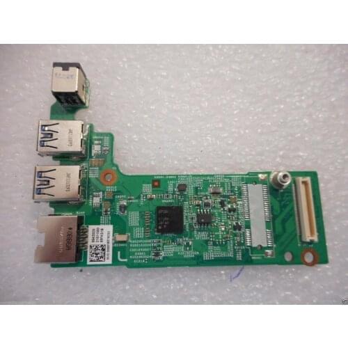 Original FOR Dell FOR Vostro 3350 DN13 10798-1 USB Ethernet Jack Board 48.4ID10.011 ts105 100% Test OK
