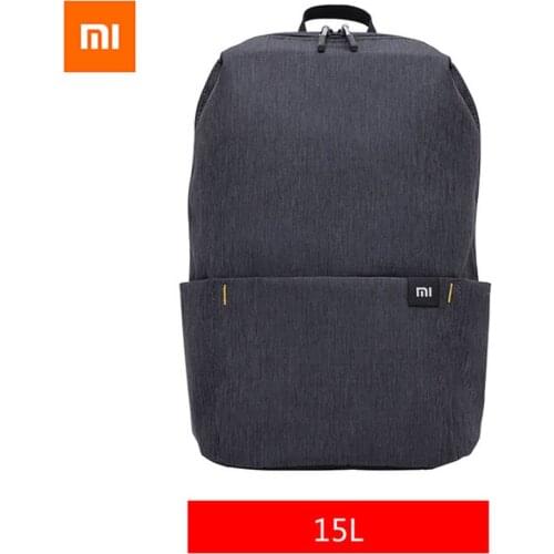 Original Xiaomi Small Backpack 15L Capacity Men Female Laptop Bagpack Urben Leisure Travel Bag 4 Colors Mi Bags Dropshipping