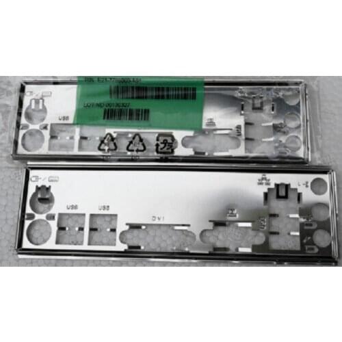 Original IO I/O Shield BackPlate Blende Bracket For MSI B85M IE35 ICAFE P33 H81M nano P33PLUS PROVD