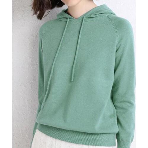 Пн Ян/安末言 Womens Autumn Hoodies