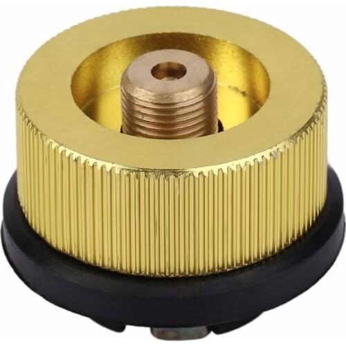 Camping Stove Adapter Outdoor Hiking Stove Conversion Split Type Furnace Connector Cartridge Auto-off Tank Adapter Camping