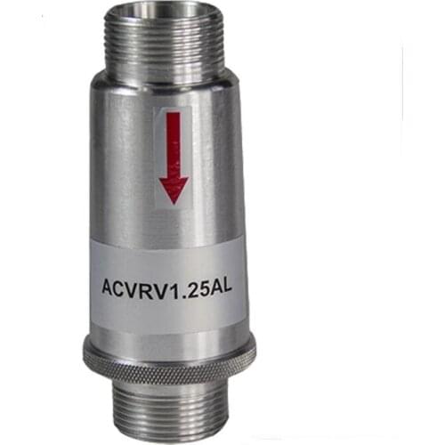 RV-01/RV-02 Aluminium Alloy Relief Valve for High Pressure Air Ring Blower Side Channel Vacuum Pump Compressor CNC
