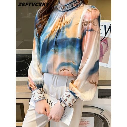 Женские шифоновые блузки ZRFTVCXKY China At AliExpress