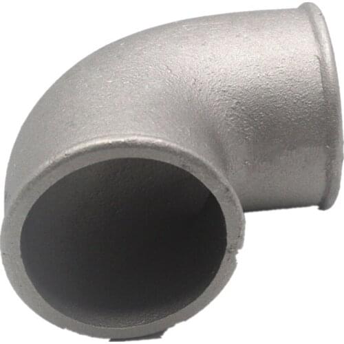 3.5"INCH 89mm Cast Aluminium Elbow Pipe 90Deg Intercooler Turbo Tight Bend