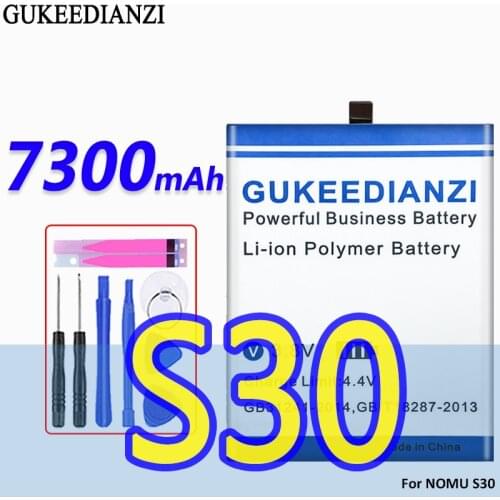 GUKEEDIANZI S30 7300mAh High Capacity Battery For NOMU S30 S 30