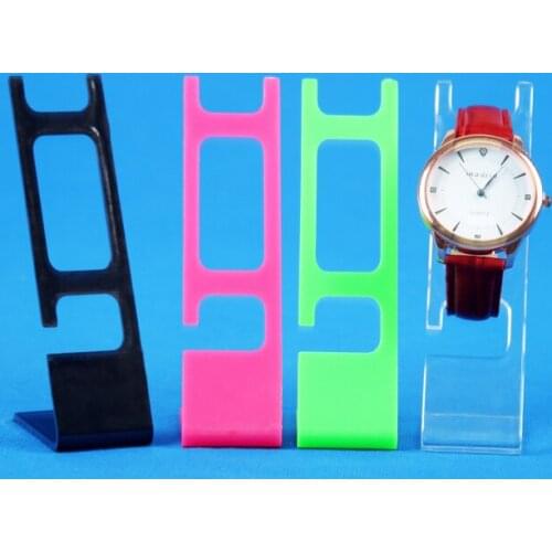 1pcs/lot Acrylic Jewelry Display Stand Watch Display Stand Watch Holder Watch L Organizer Jewellery Holders Case