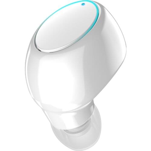 Single In-ear Mini Wireless Earphone Left/Right Ear Universal HiFi HD Call IPX5 Waterproof Lightweight Bluetooth 5.0 Earbuds