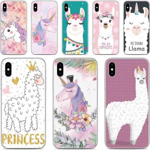 DIY Custom Photo Cover Art Llama Unicorn Cases For ASUS-ZenFone Max Pro M1 Rog Phone 2 6 5 5Z 4 Lite L1 Shot Plus M2 Phone Case