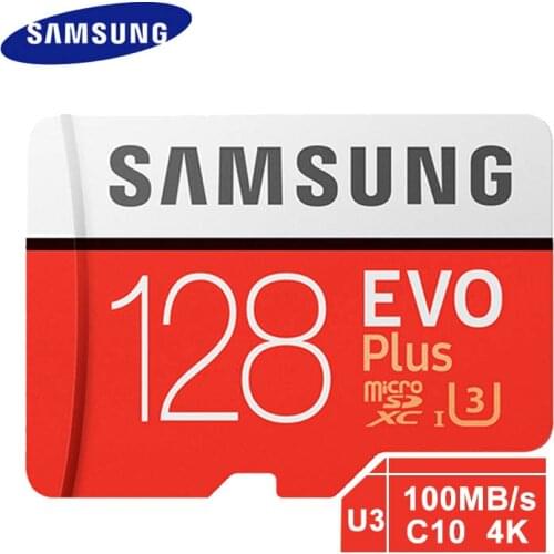 SAMSUNG Micro SD card 128GB EVO Plus Memory Card TF Card C10 microsd U3 4K cartao de memoria 128gb flash mecard internal storage