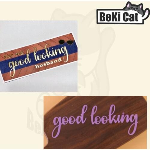 Good looking word die set Metal Cutting Dies Stencils for DIY Scrapbooking photo album Decorative DIY Paper Cards