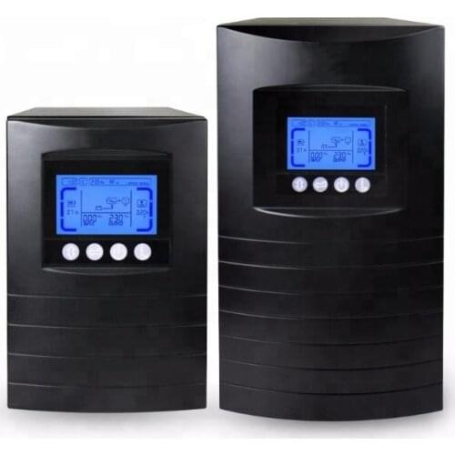 Intelligent LCD digital display SNMP card remote control 1KVA Online UPS