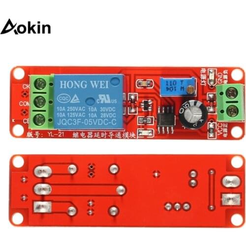 DC 5V 12V Time Delay Relay NE555 Time Relay Shield Timing Relay Timer Control Switch Car Relays Pulse Generation Duty Cycle