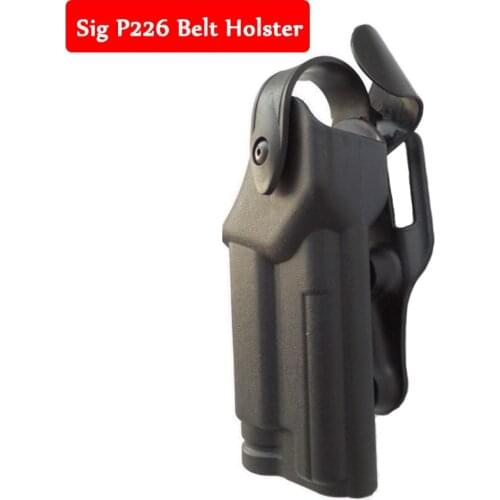 Pistol Gun Carry Belt Holster For Sig 220 228 229 P226 Tactical Quick Drop Handgun Holster Bearing Light Hunting Airsoft Gear