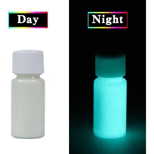 Glow in the Dark Luminous Sand Acrylic Fluorescent Paint Party Bright Paint Star Wishing Bottle Nail Decoration Paint Halloween