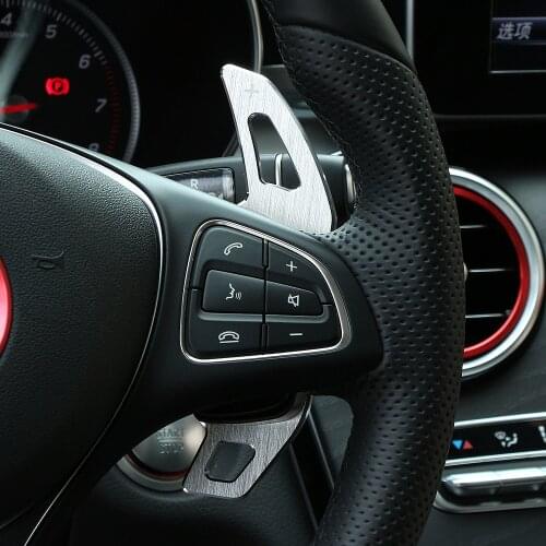 Car styling,Steering Wheel Shifter Paddle Extension For Mercedes Benz A B S E ML GL CLA GLA GLK SL SLK Class