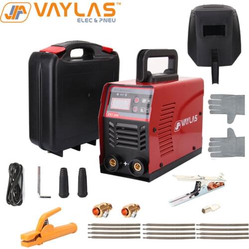 200A ARC Welding Machine DC Inverter Mini Electric Tool Portable Digital Display MMA Welding Equipment with Accessories