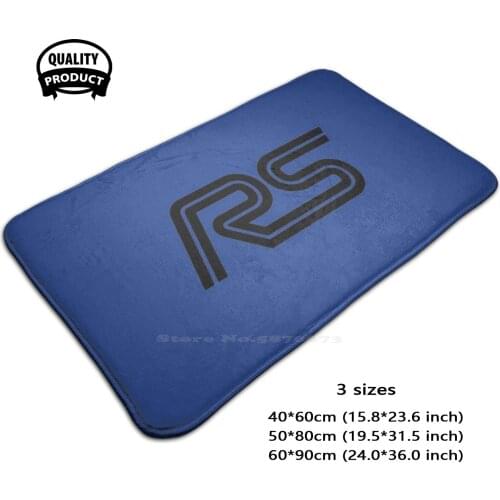 Rs Logo Door Mat Foot Pad Home Rug Formula Retro Circuit Williams Senna Legend Hero Racing Le Mondeo Rc Endurance Gti Car