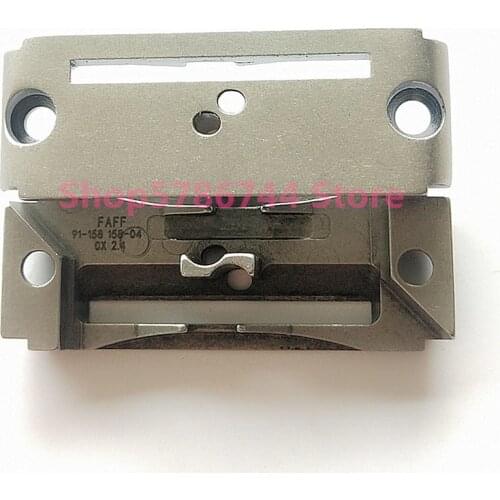 Twin Needel Plate #91-158158-04 Needle Gauge 2.4 For PFAFF 1294 Post-Bed Sewing Machine