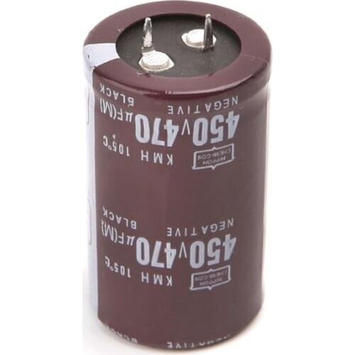 Electric Welder 450V 470uF Aluminum Electrolytic Capacitor Volume 30x50 W0YE