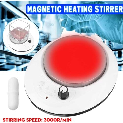 HJ-1A 1000ML 2800RPM Heating Magnetic Stirrer Agitator Stirrer Hotplate EU Plug Laborator Stirrering Machin With Stir Bar
