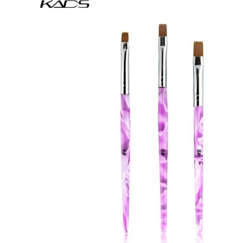 KADS Professional UV Gel Brush Nail Art Painting Drawing Brush uv gel brush for painting drawing brushes set nail Art brush Tool