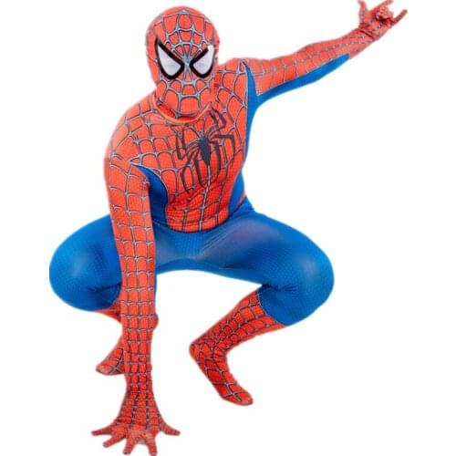 Avengers Superhero Fantasy Costume/Peter Parkeremi Spider-Man Adult Halloween Cosplay Costume/Party and Holiday