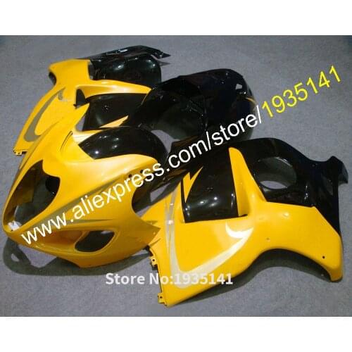 Bodywork For Suzuki GSXR1300 1999-2007 GSX-R 1300 99 - 07 GSX-R1300 Yellow Black Motorbike Fairing (Injection molding)