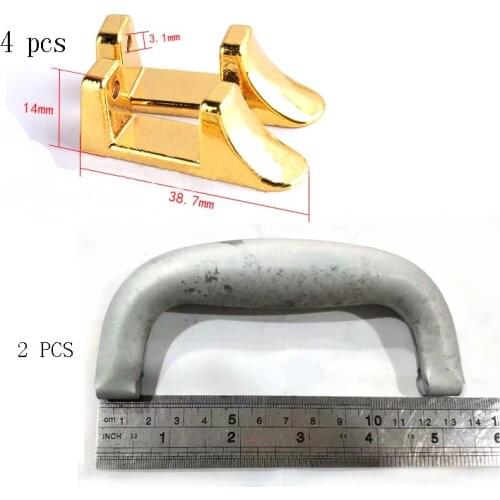 Metal Frame Buckle Box Luggage Toolbox Trolley Case Handle and Handles Buckle