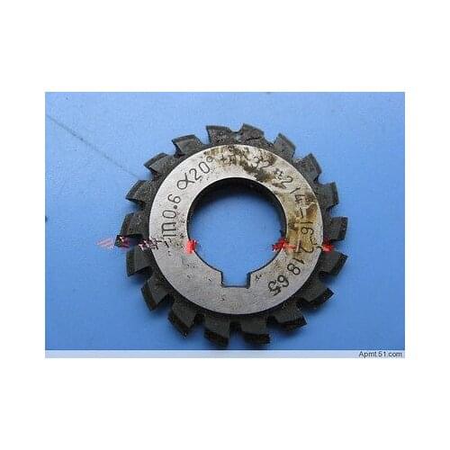 Set 8Pcs Module 0.6 PA20 Bore16 1#2#3#4#5#6#7#8# Involute Gear Cutters M0.6
